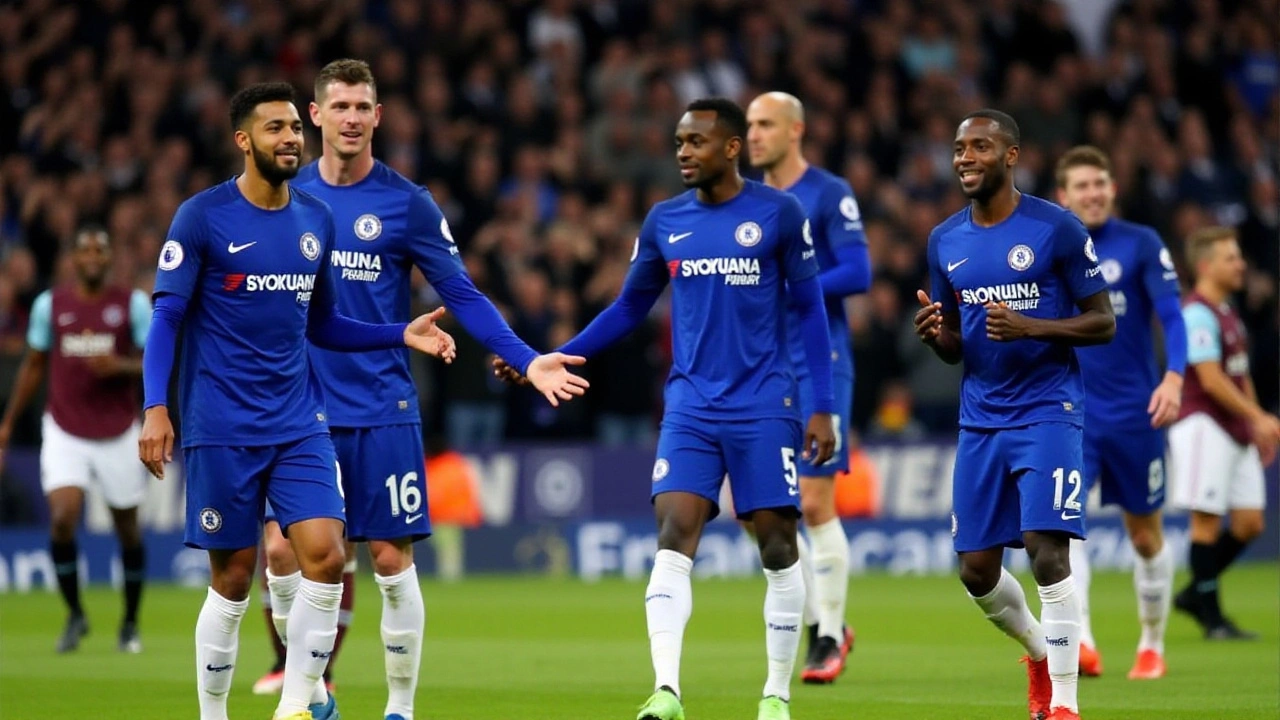 Chelsea Triumphs 2-1 Over West Ham in Premier League Clash