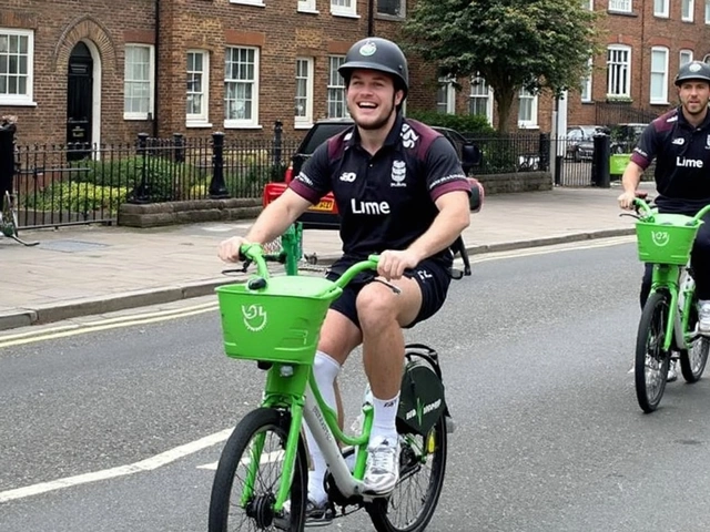 England and West Indies Players Cycle to Oval Amid London Traffic Mayhem Before Third ODI