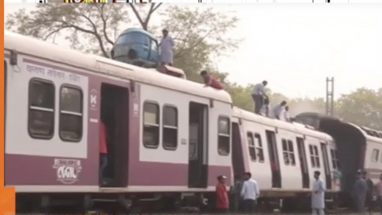 Delhi Train Derailment Near Shivaji Bridge Disrupts Nizamuddin-Ghaziabad Route, No Injuries Reported