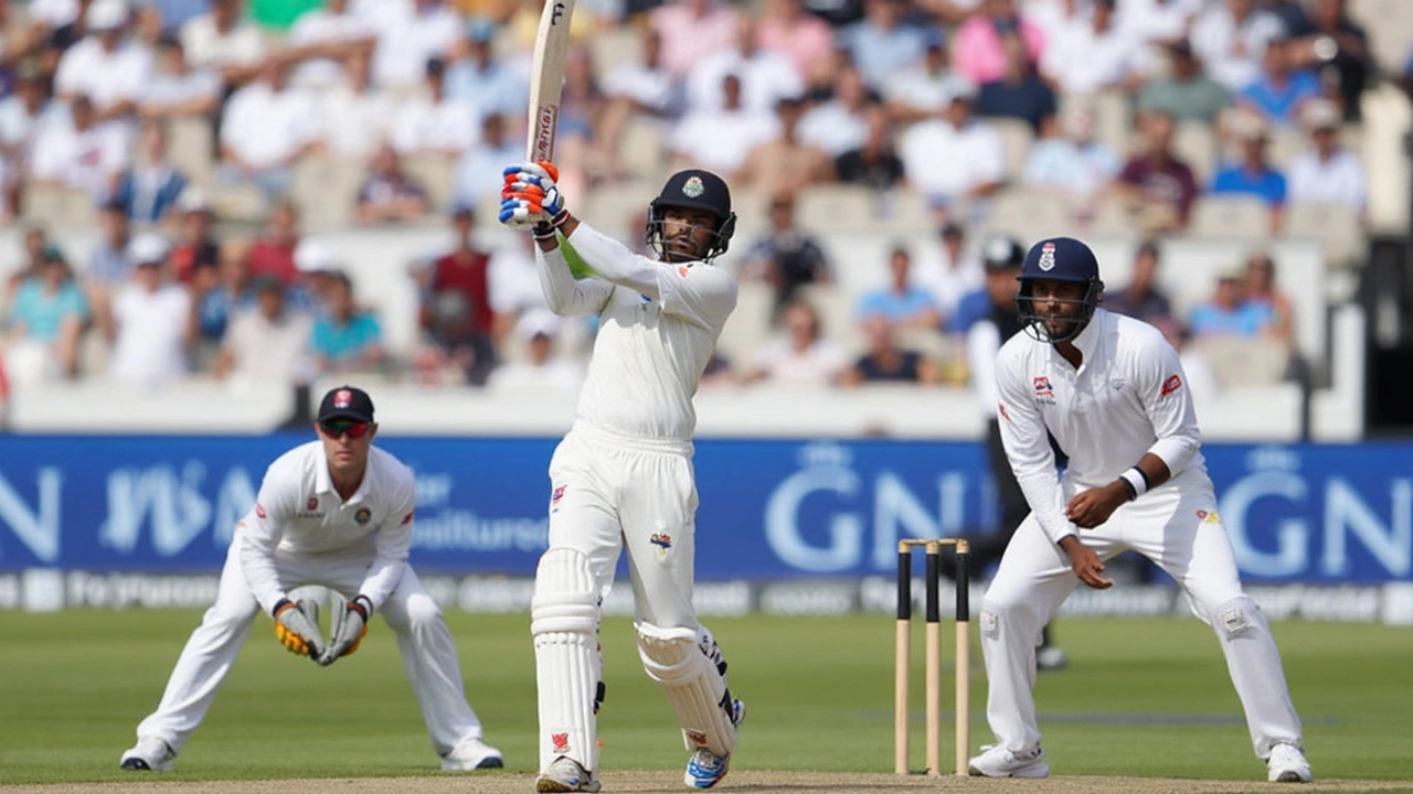Tempers Rise as England Grab Narrow Lead
