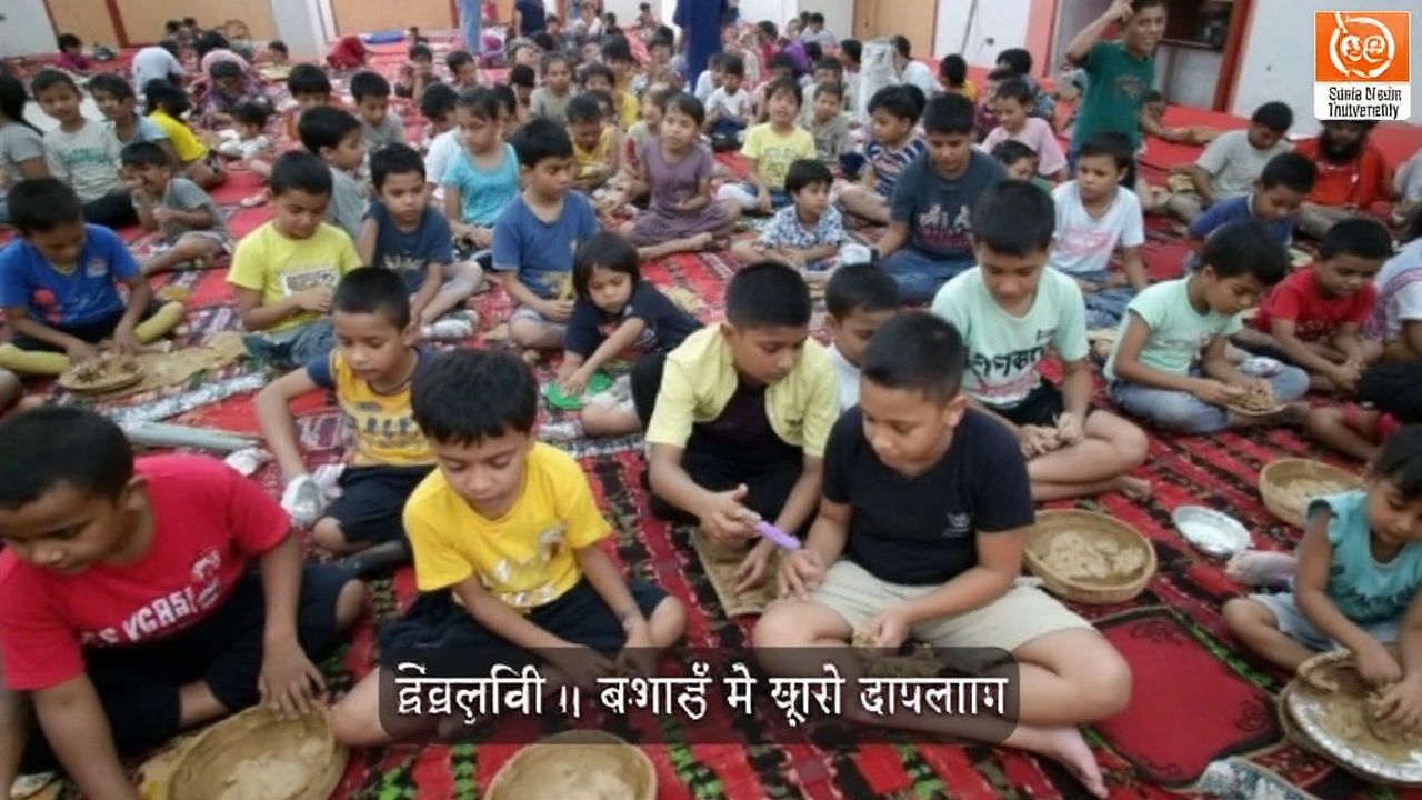 Eco-friendly idols take shape in Ghaziabad as children craft Ganeshas ahead of Ganesh Chaturthi 2025
