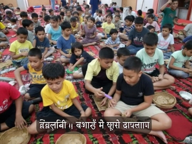 Eco-friendly idols take shape in Ghaziabad as children craft Ganeshas ahead of Ganesh Chaturthi 2025